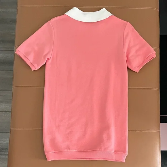 New! Gucci Logo Print Polo Dress Felted Cotton Jersey. - Picture 4 of 10